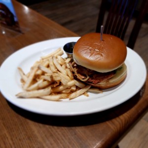 Friday's Whiskey-Glaze Chicken Sandwich