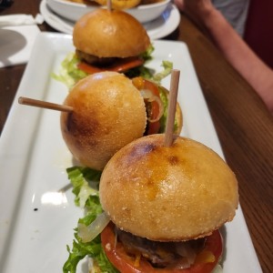 Sliders de Hamburguesa