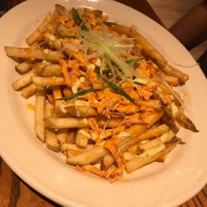 chicken loaded fries 