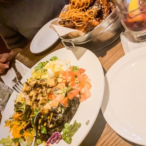 Cobb Salad & Bucket ?o Bones