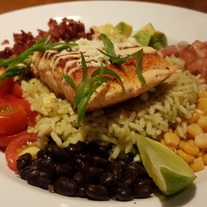 Salmon MEX Bowl