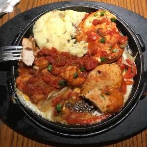 Sizzling Chicken & Shrimp