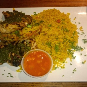 Jamaican chimichurri chiken