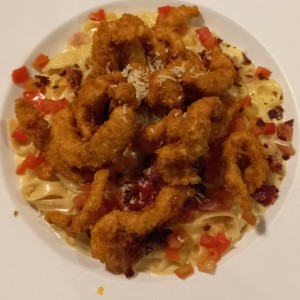 Fried Chicken Pasta