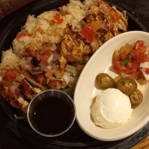 Chicken fajitas