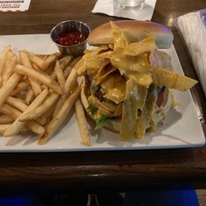 Texas Chili Cheese Burger