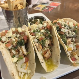 Tacos de pollo 