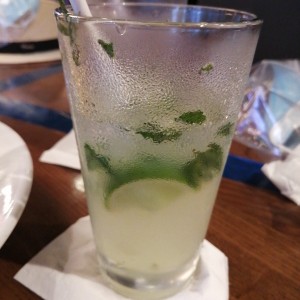 Limonada con menta