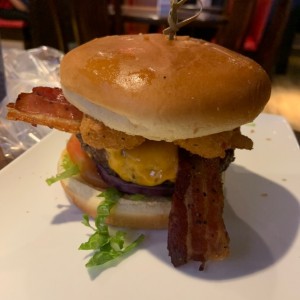 Fridays Bacon Cheeseburger