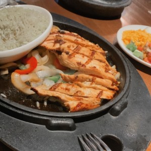 Fajitas de pollo