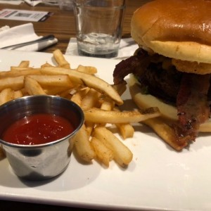 Fridays Bacon Cheeseburger