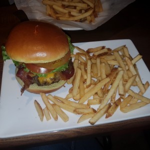 Bacon cheese burger