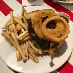 Ultimate fridays burger 