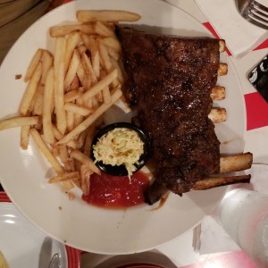 media costilla de cerdo jack daniels