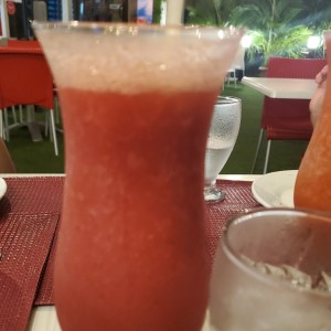 Licuado de fresa 