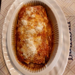 lasagna de berenjenas 