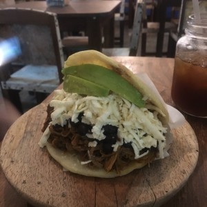 pabellon con aguacate