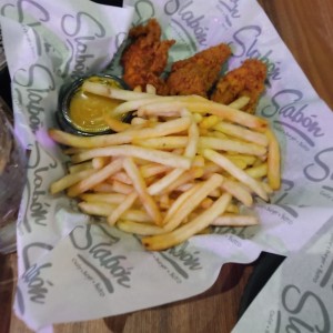 Crispy Chicken Tenders & Fries