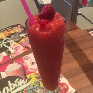 smoothie de fresa