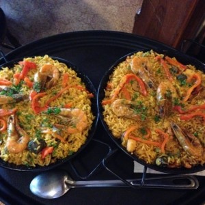 Paella marinera y valenciana