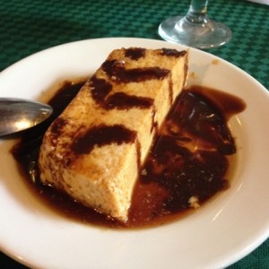 flan de la casa