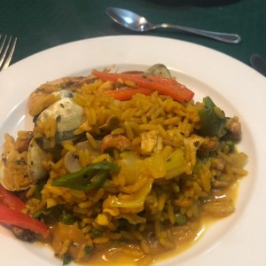 paella de la casa