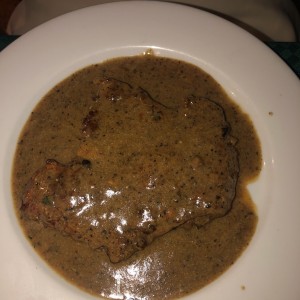 Filete a la pimienta 