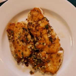 filete de corvina al grill com ajo