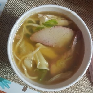 Sopa de wanton