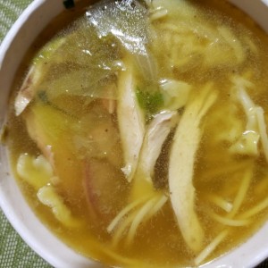 sopa de wanton