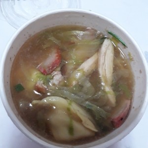 sopa de wanton