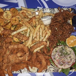 Picada de mariscos