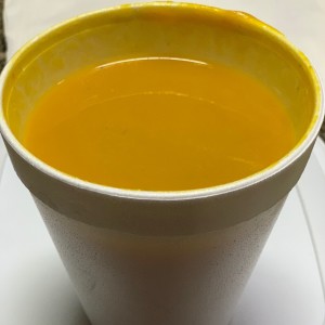 sopa de zapallo grande