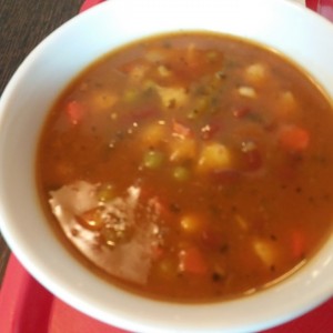 sopa minestrone