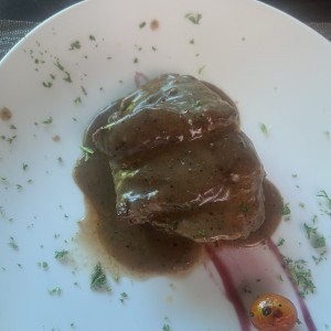 Filete de res a la pimienta