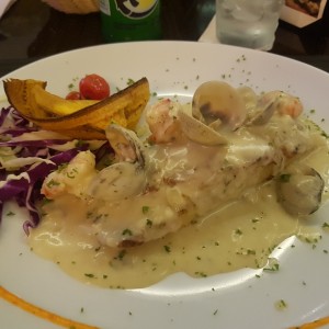 Corvina a la vasca