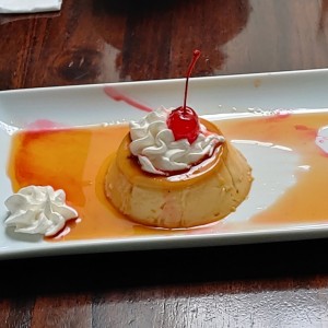 Flan de la casa