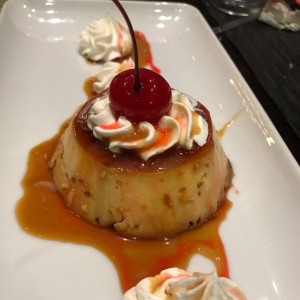 Flan de la casa