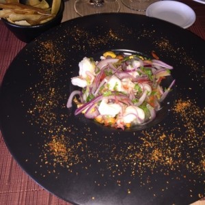 ceviche tibio