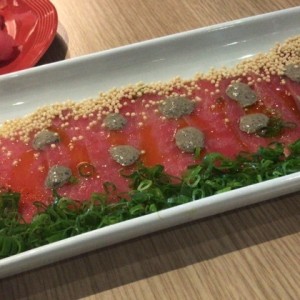 crudo de atun