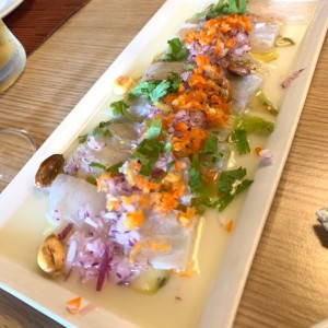 tiradito de pescado