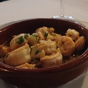 Gambas al ajillo 