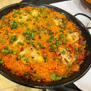 Arroz con Mero (paella)