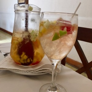 sangria blanca