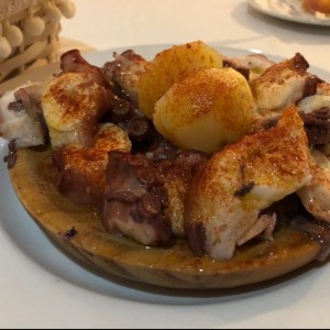 pulpo e alio , exquisito ??