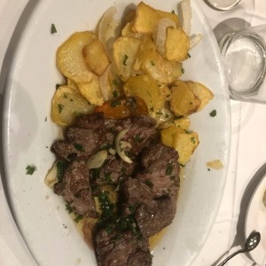 Filete de res al reves 