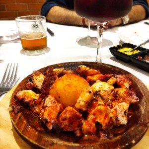 Pulpo a la gallega 