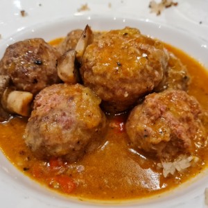 Albondigas de ternera