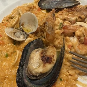 Arroz Caldoso con Mariscos