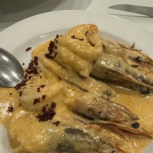 Langostinos Manchego